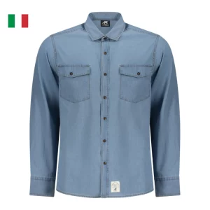 ÁO SƠ MI DENIM NAM DÀI TAY - U.S. GRAND - NHẬP KHẨU CHÍNH HÃNG TỪ Ý