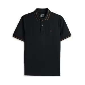 Áo polo trơn bo kẻ HSTP903